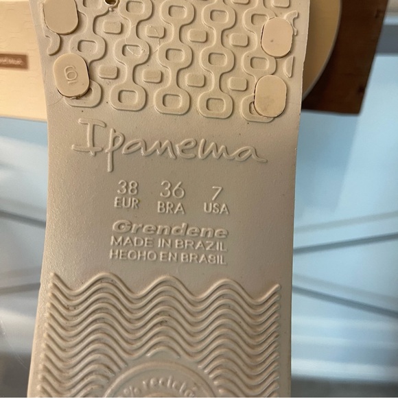 Ipanema pool shoes/ slides beige - Picture 5 of 5